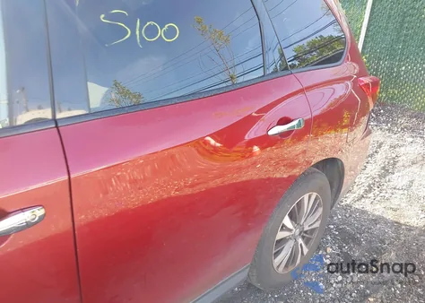 2017 Nissan Pathfinder Sv from USA, damaged, VIN 5N1DR2MM4HC691037